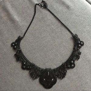 Black Statement Necklace